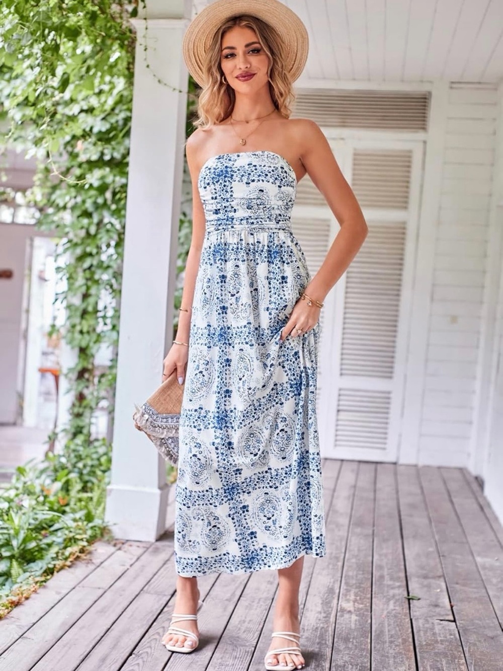 GRACE KARIN Women Strapless Dress